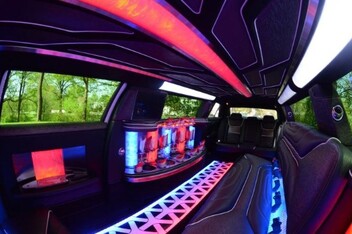 Corpus Christi Limousine Inside