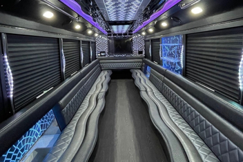Corpus Christi Party Bus Interior