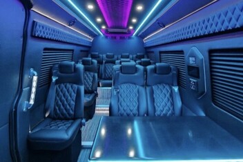 Corpus Christi Sprinter Bus Interior