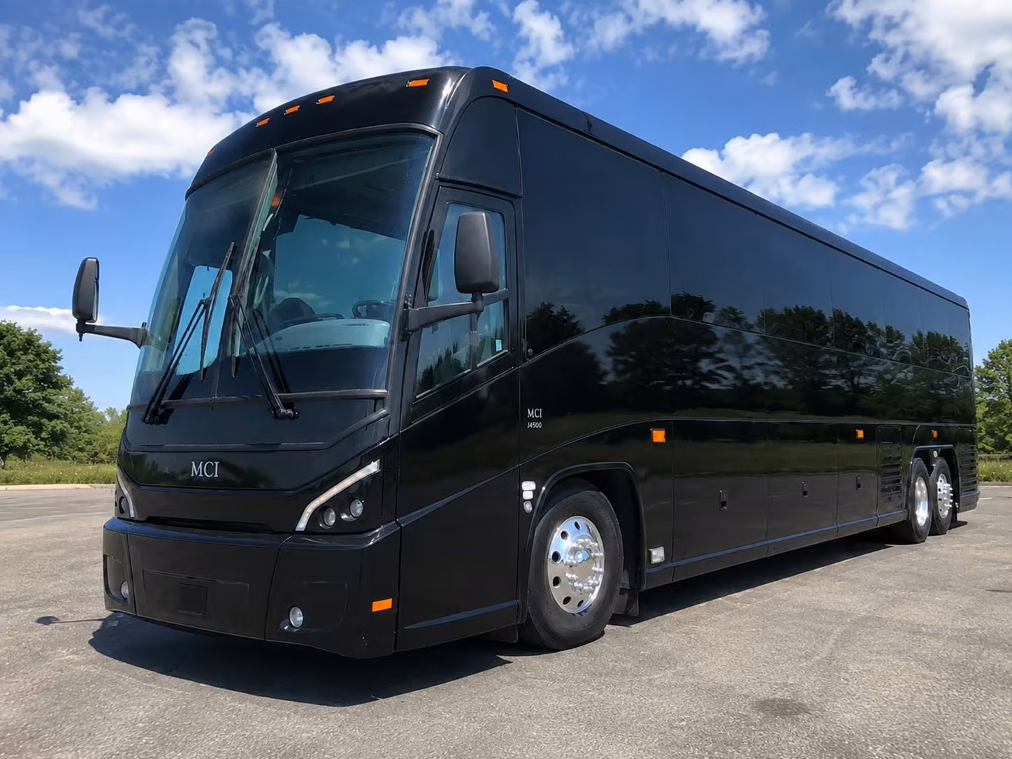 56 passenger charter bus