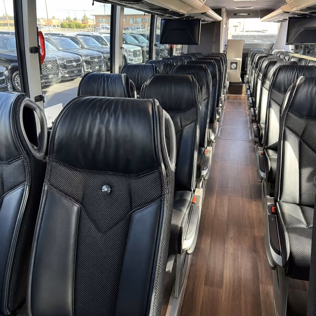 corpus christi charter bus rental inside